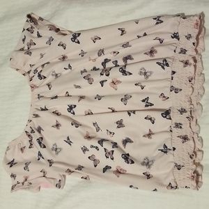 Butterfly girl shirt